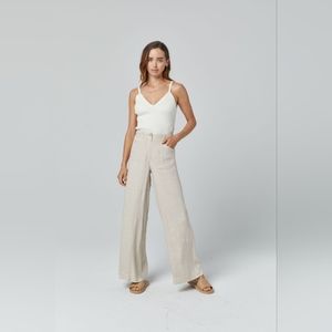 LARGE ALP N ROCK REESE WIDE LEG LINEN PApl)